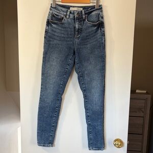 Women's Denver Hayes Blue High-Rise Skinny Jeans